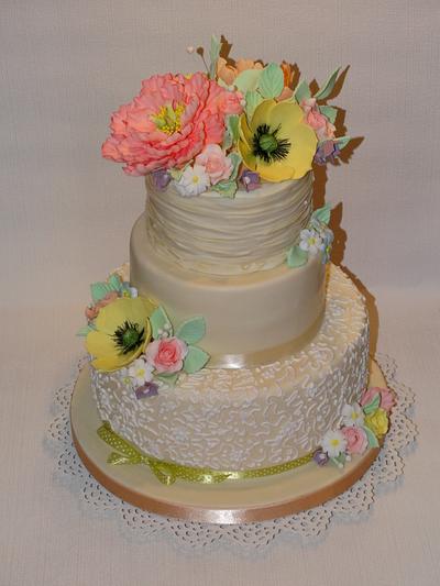 wedding cake - Cake by Svetli