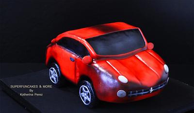 The red car - Cake by Super Fun Cakes & More (Katherina Perez)