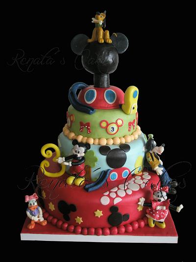 Mickey Mouse - Cake by Renata 