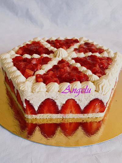 Fraisier - Cake by Angelu