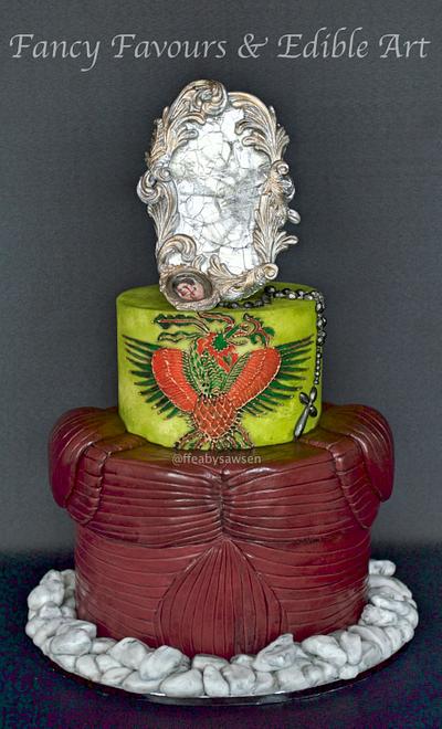 Love Never Dies - Penny Dreadful Cake Collab - Cake by Fancy Favours & Edible Art (Sawsen) 
