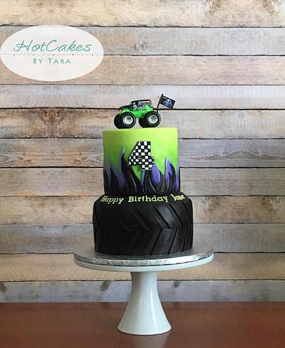 Monster truck Cake  - Cake by HotCakes by Tara