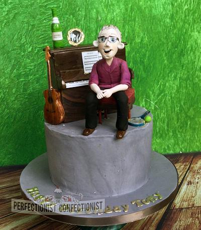 Tony - 50th Birthday cake for a music lover - Cake by Niamh Geraghty, Perfectionist Confectionist