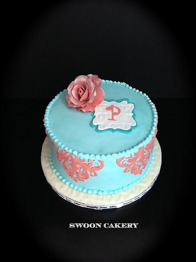Bridal Shower Cake - Cake by SwoonCakery