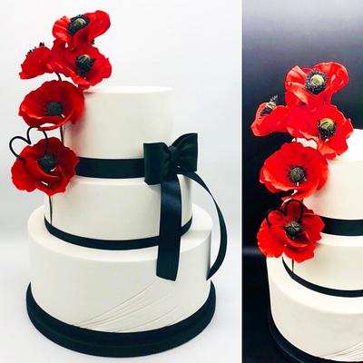 Wedding cake - Cake by Cindy Sauvage 