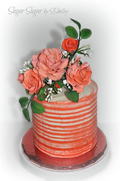 Sue's Birthday Cake - Cake by Sandra Smiley