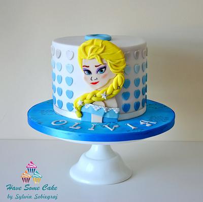 Frozen - Cake by Sylwia Sobiegraj The Cake Designer