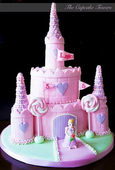 Princess Castle Cake - Cake by Glenys Talbot