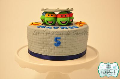 Ninja Turtles - Cake by Les Tentations de Camille
