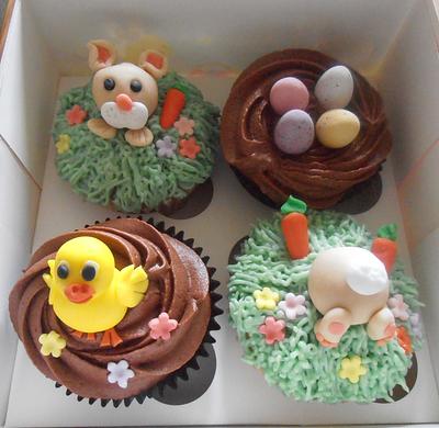 Easter cupcakes - Cake by Anyone4cake