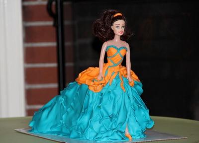 Doll cake - Cake by WANDA