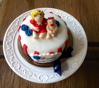 Two girl's Cake - Cake by Cláudia Oliveira