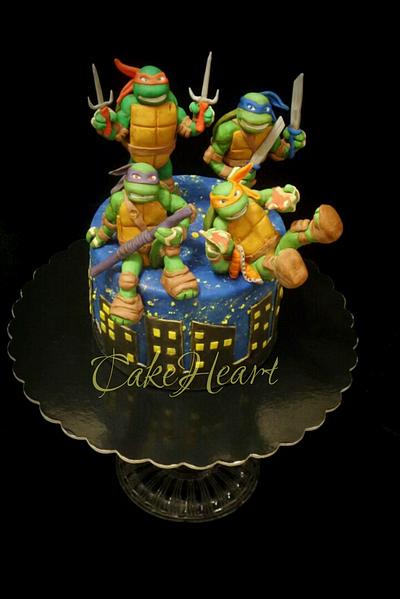 Ninja Turtles - Cake by Valentina Majella