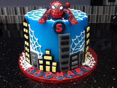 Spider-Man  - Cake by Gelly Bean 
