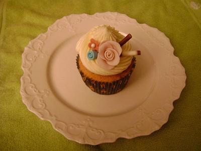 Wedding shower cupcake - Cake by binesa
