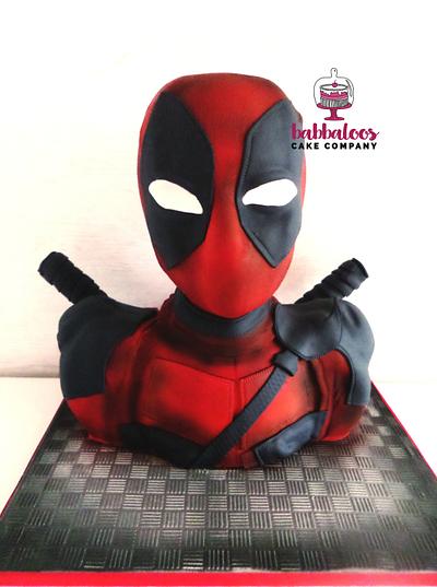 Deadpool Cake - Cake by Babbaloos Cakes
