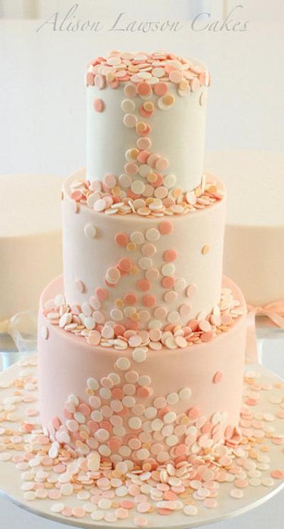 Confetti Love! - Cake by Alison Lawson Cakes