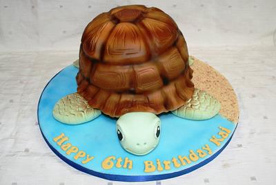 My Turtle Cake - Cake by BakedByBecky