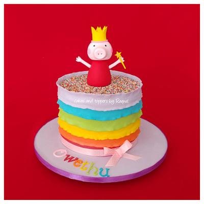 Peppa pig cake - Cake by Cakes and toppers by Raquel
