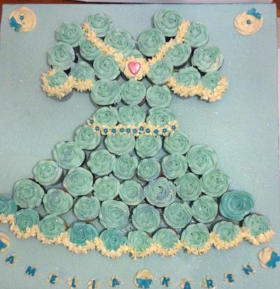 Cupcake Princess dress  - Cake by Polliecakes