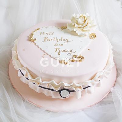 Pretty in Pink - Cake by Guilt Desserts
