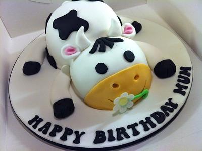 Cow Cake - Cake by Sweet Treats of Cheshire