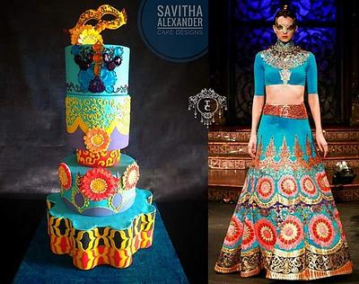 Barsaat- A Bollywood Kitsch statement - Cake by Savitha Alexander