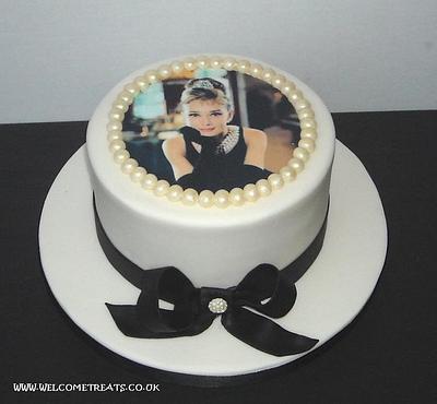 Audrey Hepburn Inspired Cake - Cake by welcometreats