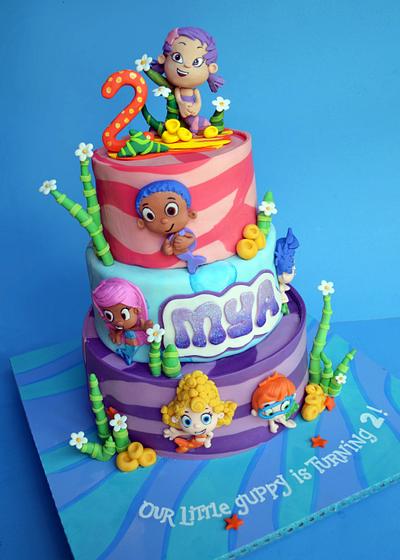 Bubble Guppies Icing Smiles for Mya - Cake by ErinLo