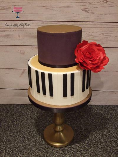 For the love of music - Cake by Holly Miller