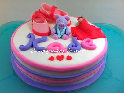 Mary Janes shoes topper - Cake by dianne