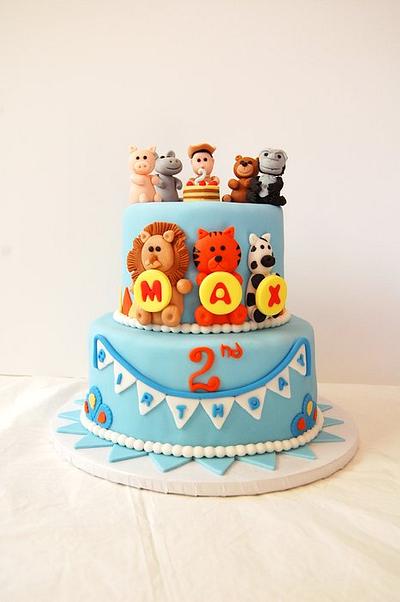 Safari Theme Cake - Cake by funni
