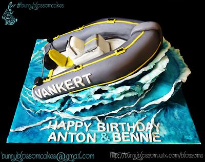 Boat cake - Cake by BunnyBlossom