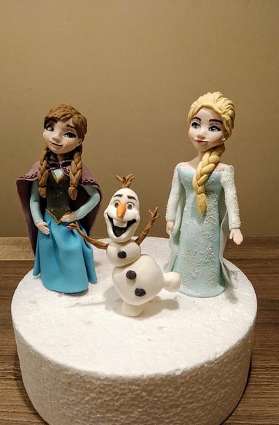 Frozen  - Cake by Olina Wolfs