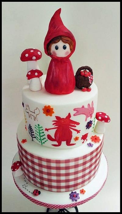 Red Riding Hood  - Cake by Time for Tiffin 