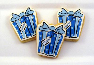 Gift Box Cookies - Cake by Cheryl