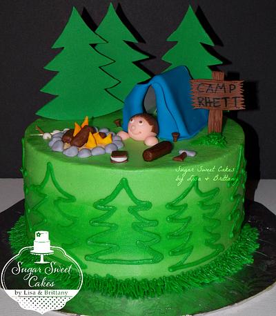Camp Out - Cake by Sugar Sweet Cakes