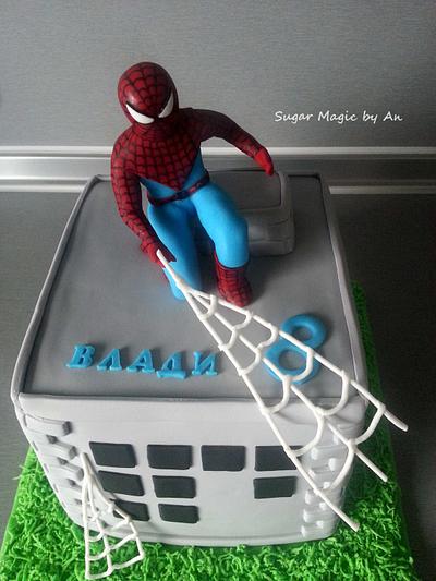 Spiderman - Cake by Antonia Lazarova