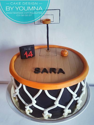Basketball cake - Cake by Cake design by youmna 