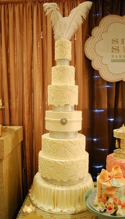 Luxury Lace - Cake by Simply Sugar Bakery Boutique