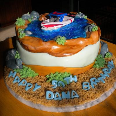 Boaters Birthday - Cake by CakeChick