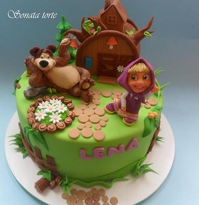 Masha and bear  - Cake by Sonata Torte