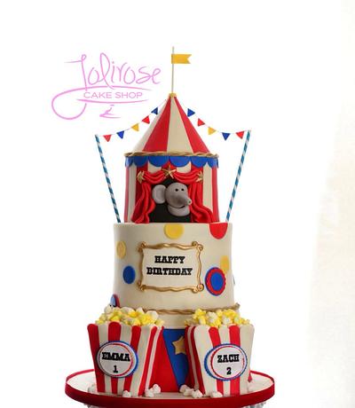 Circus - Cake by Jolirose Cake Shop