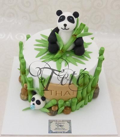 "Cake Pandas" - Cake by Teté Cakes Design