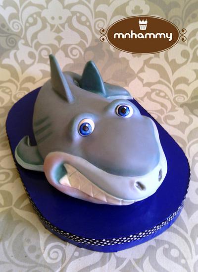 Friendly shark - Cake by Mnhammy by Sofia Salvador