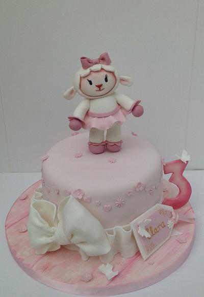 Lamby from Doc McStuffins - Cake by Samantha's Cake Design