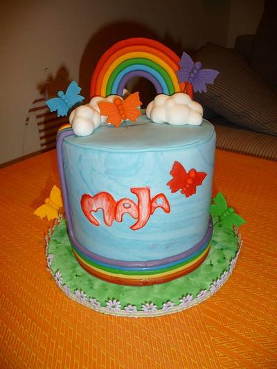 Rainbow Cake - Cake by ZuckerPuppe