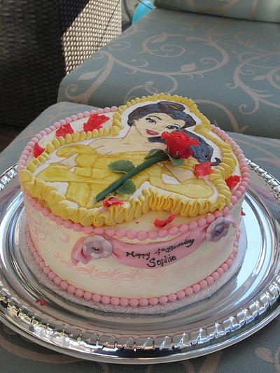Belle Birthday - Cake by Valley Kool Cakes (well half of it~Tara)
