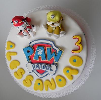 Paw Patrol cake - Cake by Clara
