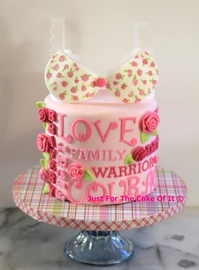 Breast Cancer Survivor Cake - Cake by Nicole - Just For The Cake Of It